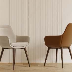 现代餐椅3D模型下载